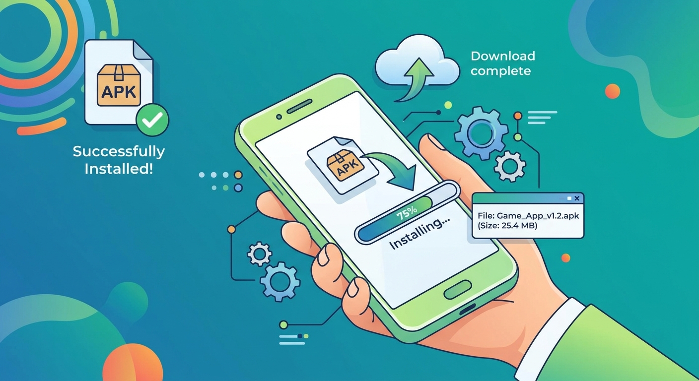 An APK is simply the installer package Android uses.