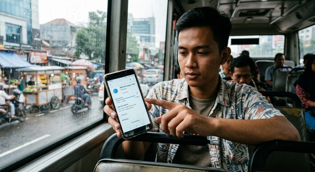 UC Mini is designed to be small, quick and easy on a phone's storage.