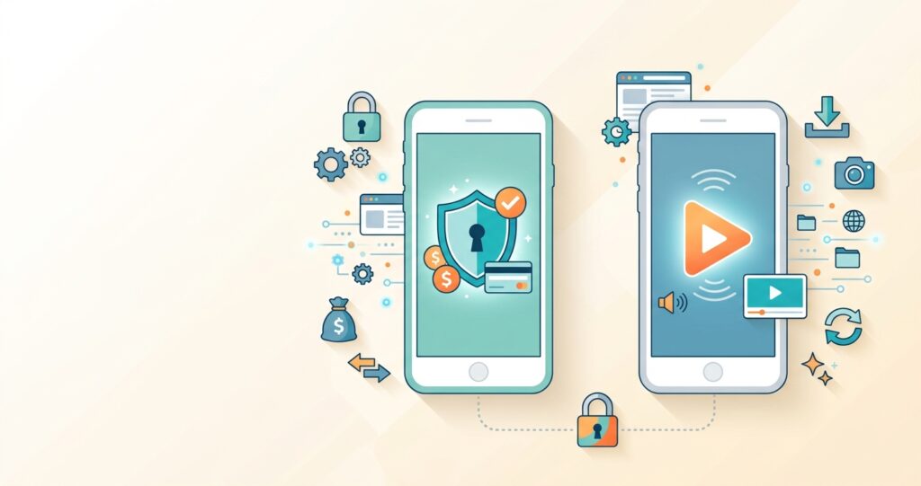 Splitting sensitive and casual browsing is one of the simplest safety upgrades